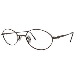 Accuflex 187 with Flexon Antique Mauve 49-19-130mm Eyeglasses FRAMES ONLY - FAIR